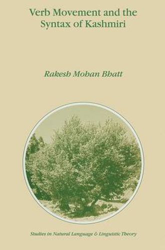Cover image for Verb Movement and the Syntax of Kashmiri