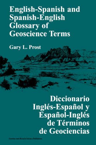 Cover image for English-Spanish and Spanish-English Glossary of Geoscience Terms