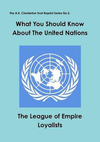 Cover image for What You Should Know About the United Nations