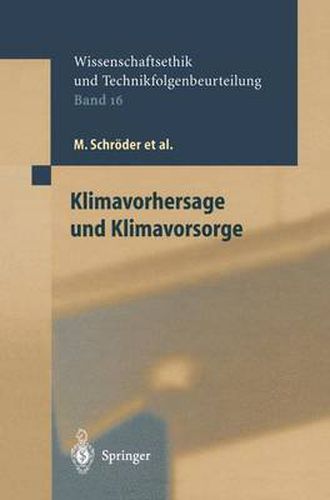 Cover image for Klimavorhersage und Klimavorsorge