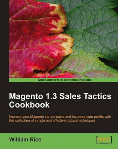 Cover image for Magento 1.3 Sales Tactics Cookbook