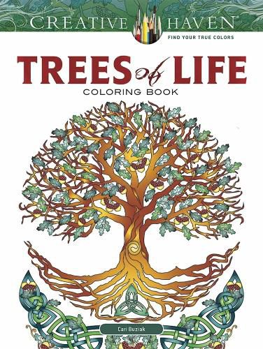 Cover image for Creative Haven Trees of Life Coloring Book