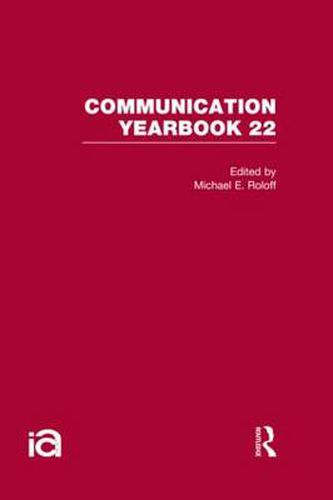 Cover image for Communication Yearbook 22