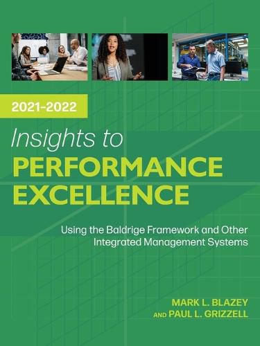 Cover image for Insights to Performance Excellence 2021-2022