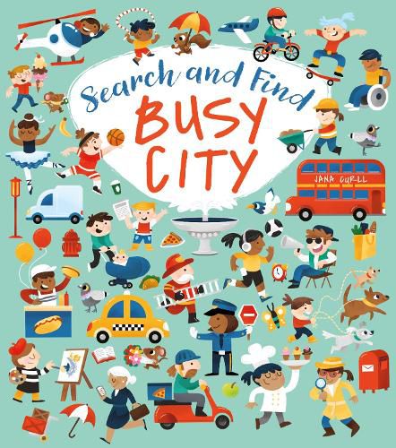 Cover image for Search and Find: Busy City