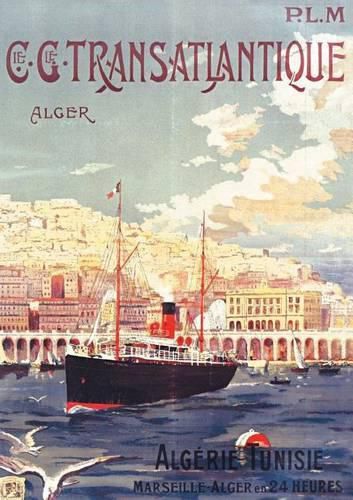 Cover image for Carnet Ligne Affiche Transatlantique Alger