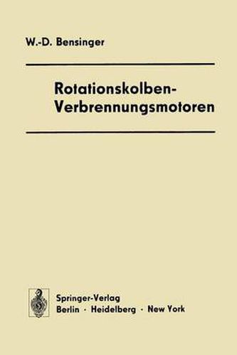 Cover image for Rotationskolben - Verbrennungsmotoren