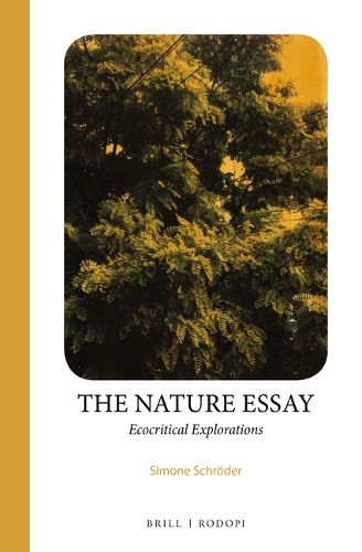 Cover image for The Nature Essay: Ecocritical Explorations