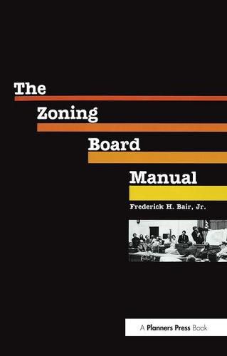 Cover image for Zoning Board Manual