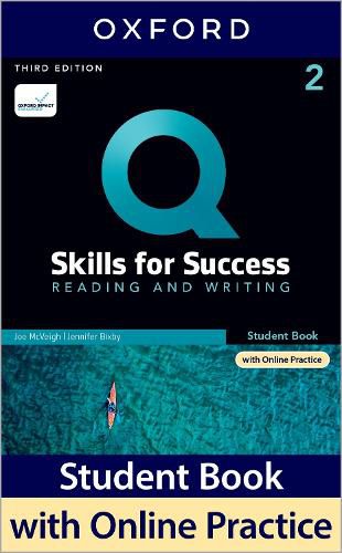 Cover image for Q: Skills for Success: Level 2: Reading and Writing Student Book with iQ Online Practice