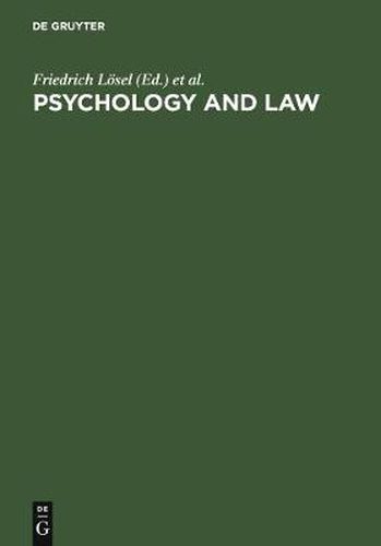 Cover image for Psychology and Law: International Perspectives