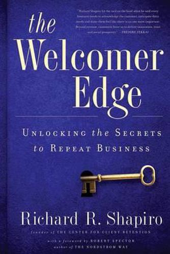 Cover image for The Welcomer Edge: Unlocking the Secrets to Repeat Business