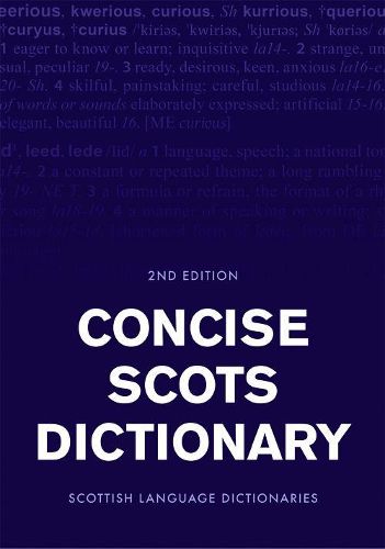 Cover image for Concise Scots Dictionary: Second Edition