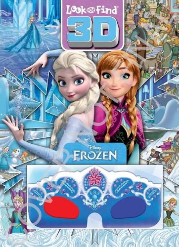 Disney Frozen Look And Find 3D