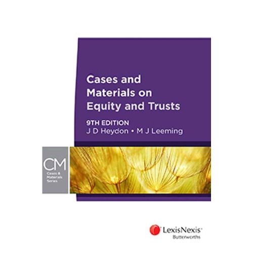 Cover image for Cases and Materials on Equity and Trusts