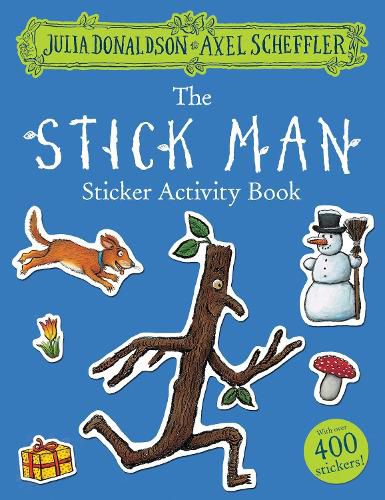 Cover image for Stick Man Sticker Book