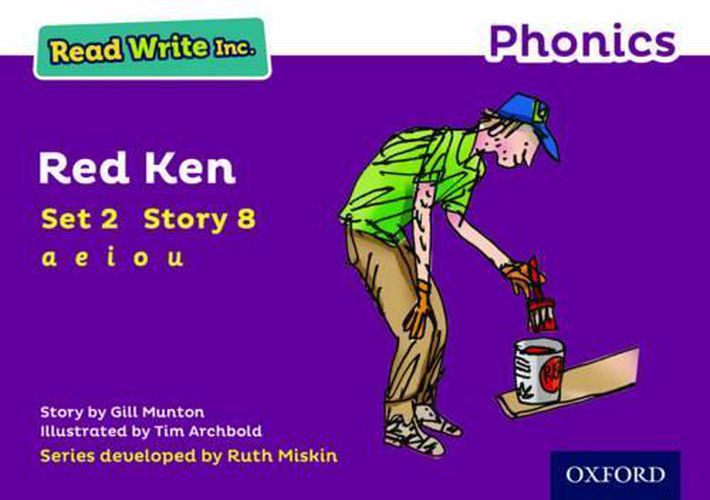 Cover image for Read Write Inc. Phonics: Purple Set 2 Storybook 8 Red Ken