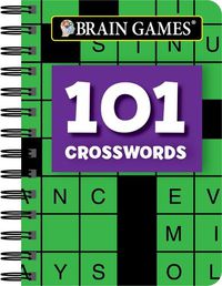 Cover image for Brain Games - To Go - 101 Crosswords