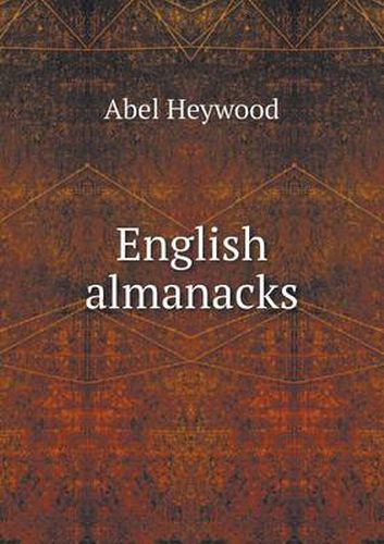 Cover image for English almanacks