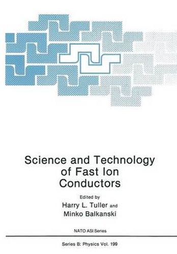 Cover image for Science and Technology of Fast Ion Conductors