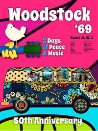 Cover image for Woodstock '69 - 50th Anniversary