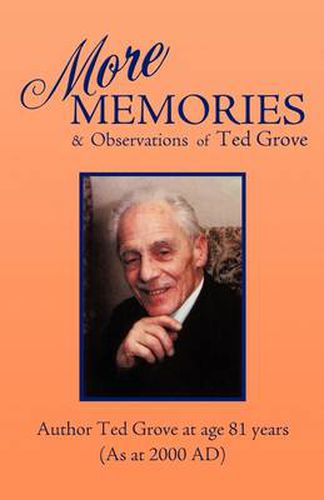 Cover image for More Memories and Observations of Ted Grove