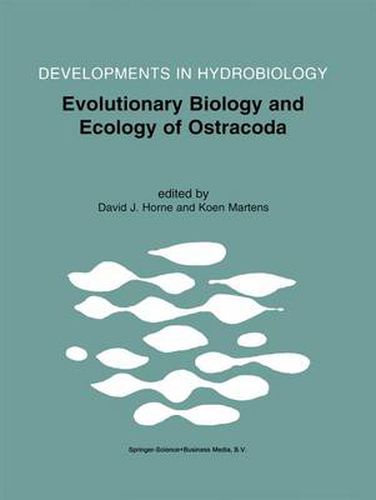 Cover image for Evolutionary Biology and Ecology of Ostracoda: Theme 3 of the 13th International Symposium on Ostracoda (ISO97)