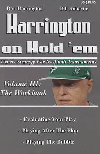 Cover image for Harrington on Hold 'em: Expert Strategies for No Limit Tournaments