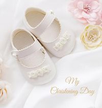 Cover image for Christening Guest Book, Boy, Girl, Ceremony, Beautiful Guest Book for Family & Friends to Write In, Celebrate, Blessing, Naming Day (Hardback)