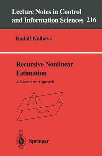 Cover image for Recursive Nonlinear Estimation: A Geometric Approach