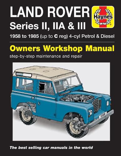 Cover image for Land Rover Series II, IIa & III Petrol & Diesel Se: 58-85