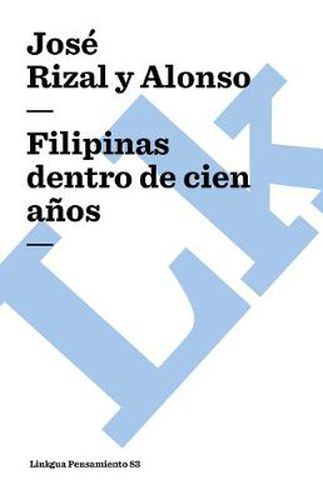 Cover image for Filipinas dentro de cien anos