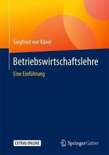 Cover image for Betriebswirtschaftslehre: Eine Einfuhrung