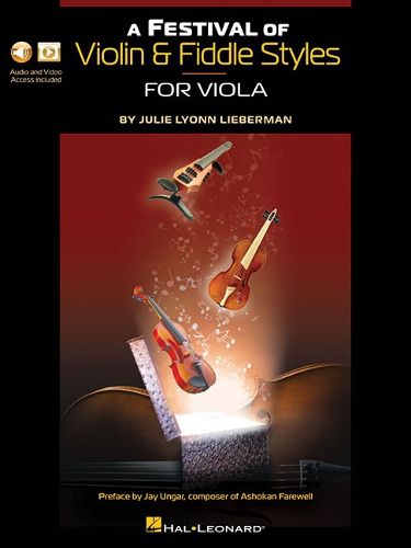 A Festival of Violin & Fiddle Styles for Viola: Book with Audio and Video Access