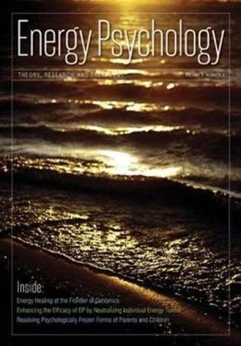 Cover image for Energy Psychology Journal, 2:2
