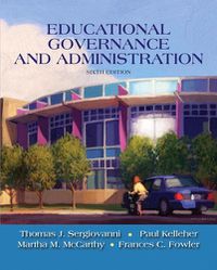 Cover image for Educational Governance and Administration