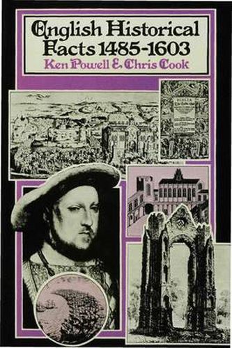 Cover image for English Historical Facts 1485-1603