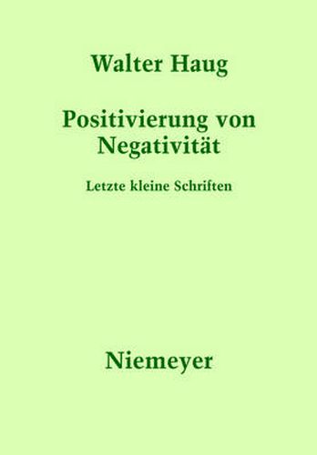 Positivierung von Negativitat