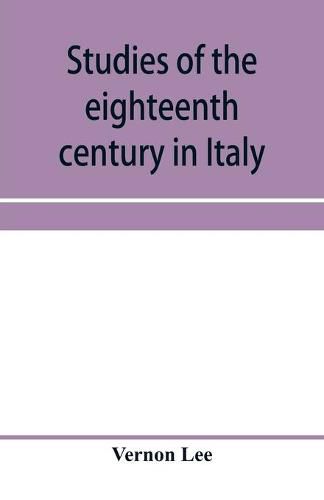 Cover image for Studies of the eighteenth century in Italy