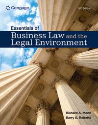 Cover image for Essentials of Business Law and the Legal Environment
