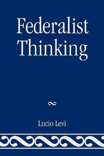 Cover image for Federalist Thinking