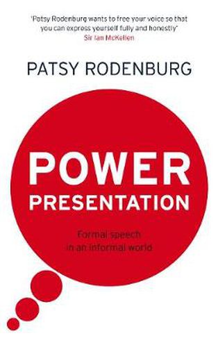 Cover image for Power Presentation: Formal Speech in an Informal World