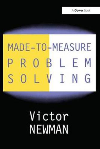 Cover image for Made-to-Measure Problem-Solving