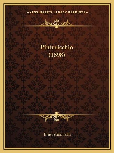 Cover image for Pinturicchio (1898)