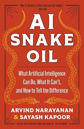 Cover image for AI Snake Oil