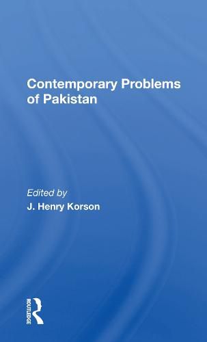 Cover image for Contemporary Problems of Pakistan