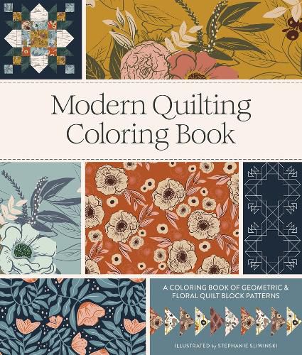 Cover image for Modern Quilting Coloring Book
