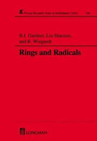 Cover image for Rings and Radicals