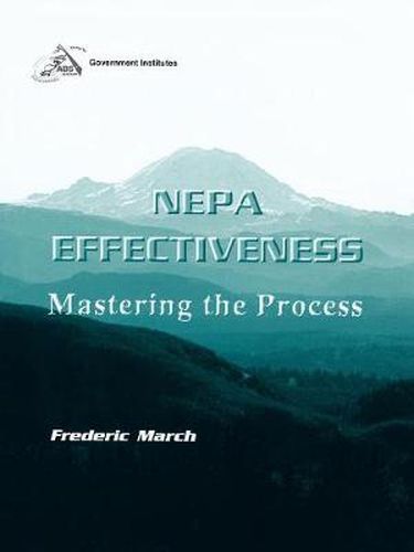 Cover image for NEPA Effectiveness: Mastering the Process