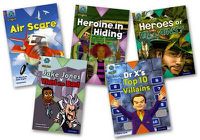 Cover image for Project X Origins: Brown Book Band, Oxford Level 11: Heroes and Villains: Mixed Pack of 5